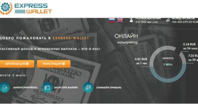 Express Wallet инвестиционная игра с выводом денег